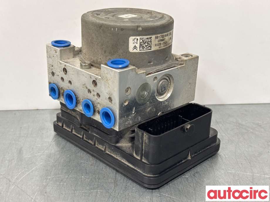 ABS sentral til Peugeot 208 2012-2019 (Type I) (PEUGEOT|1616770680|100220-07544|9817031680)