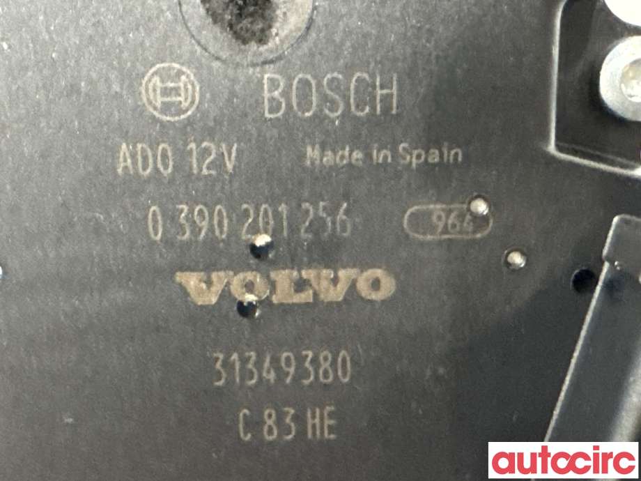 Viskermotor bakrute til Volvo XC90 2015-2025 (Type II)  (VOLVO|31349380|0390201256)