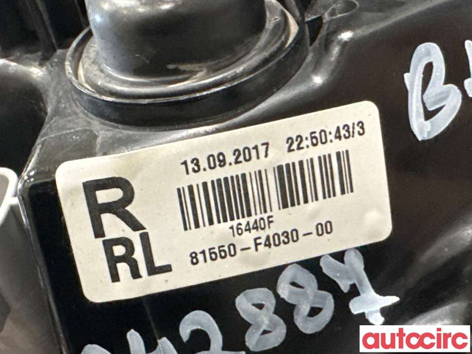 Baklykt høyre til Toyota C-HR 2016-->>  (TOYOTA|81550F4031||81550-F4030)
