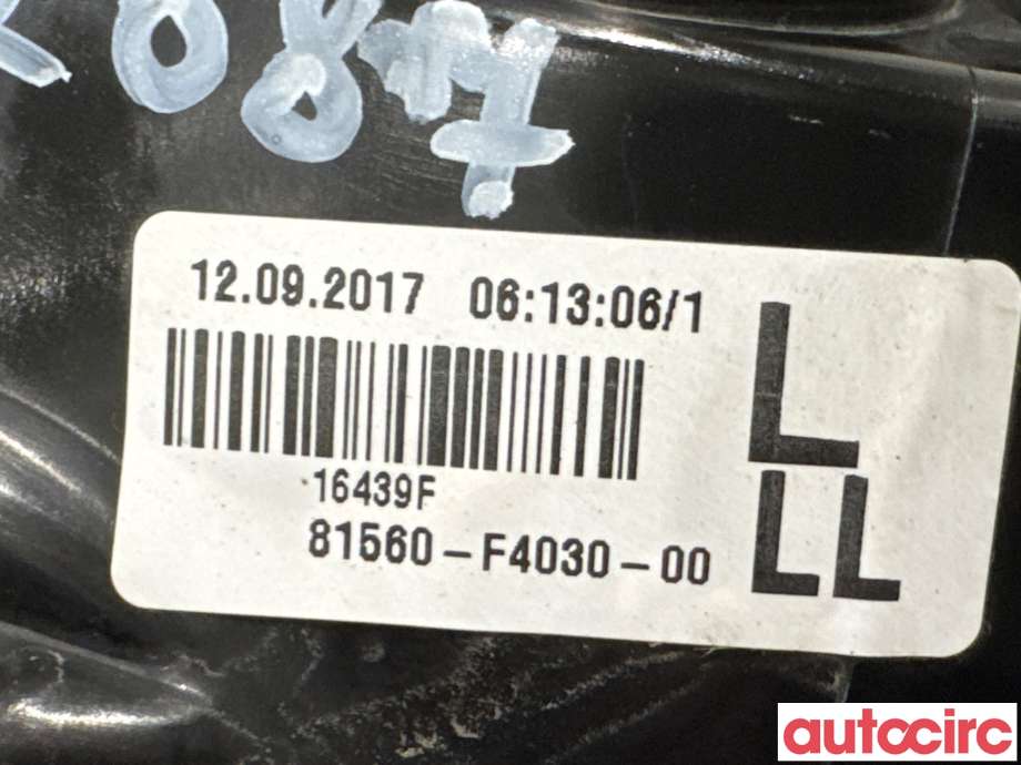 Baklykt venstre til Toyota C-HR 2016-->> (TOYOTA|81560F4031||81560-F4030)