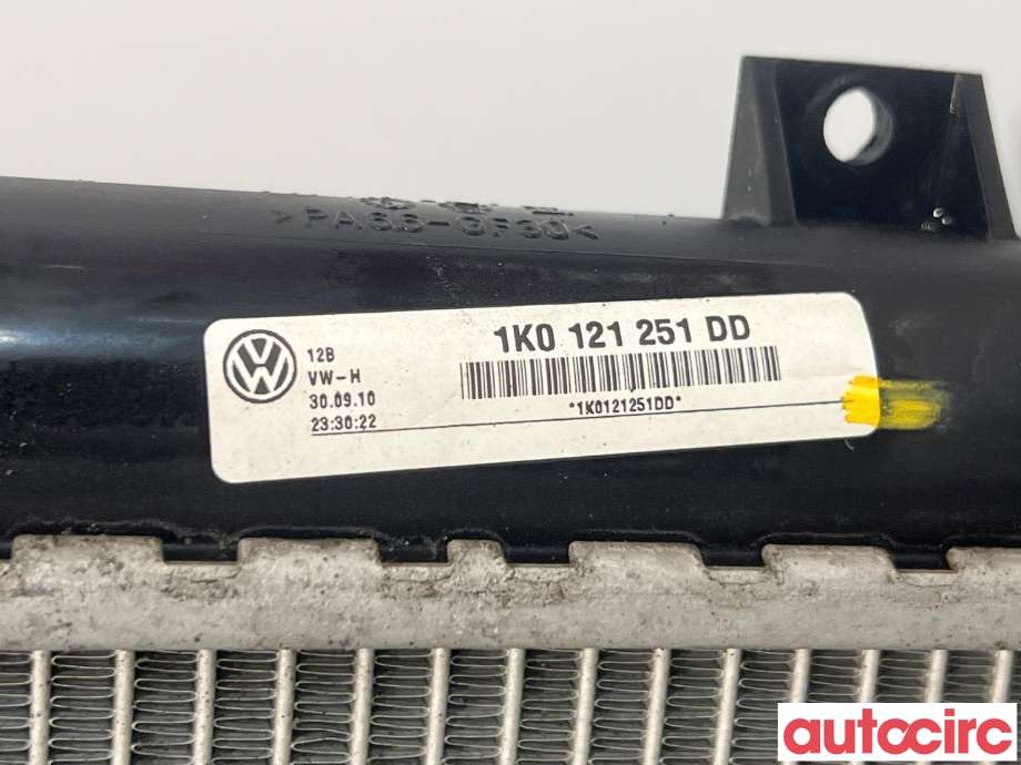 Radiator (manuell gir) til VW Golf VI 2008-2012  (VOLKSWAGEN|1K0121251AB||1K0121251DD)