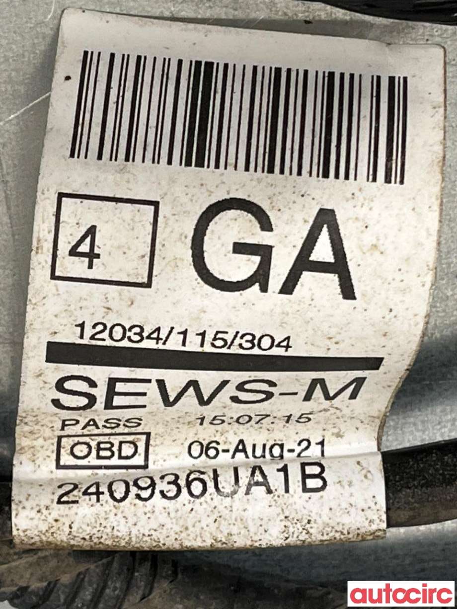 Ledningsnett til Nissan Qashqai 2021-->> (Type III) (NISSAN|240936UA1B)