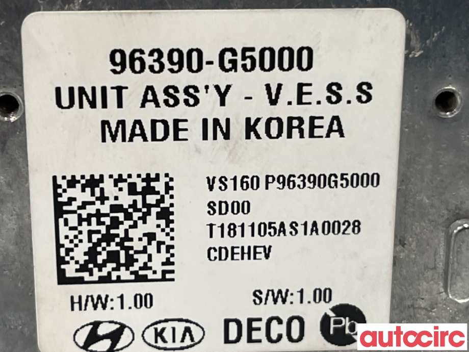 Styreenhet diverse til Kia Niro 2016-2021  (KIA|96390G5000||96390-G5000)