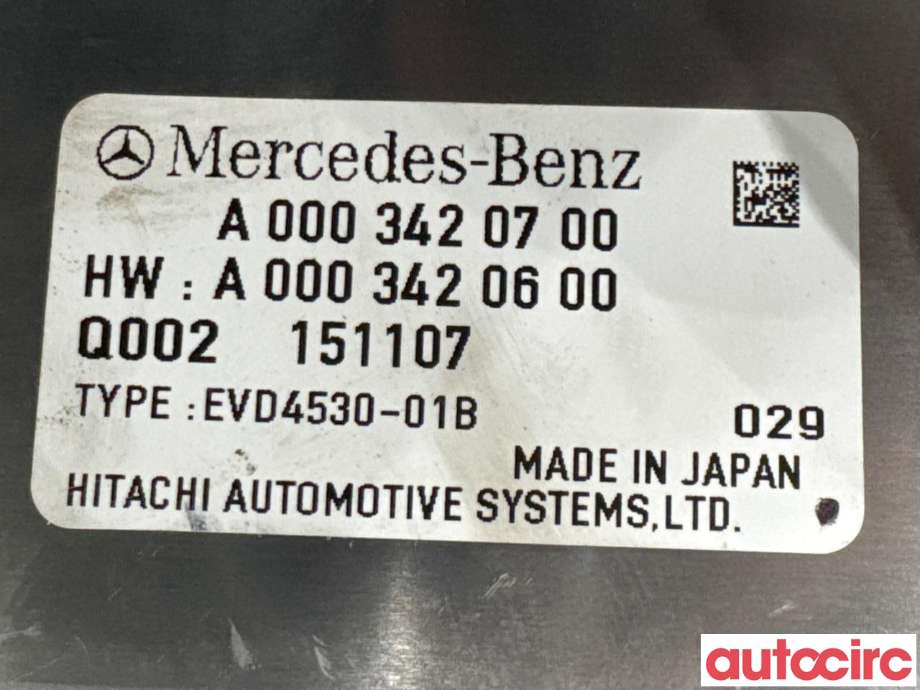 DCDC converter hybrid til Mercedes GLE 2015-2018 (Fase 2) (W166) (W166) (MERCEDES|A0003420700|EVD4530-01B)