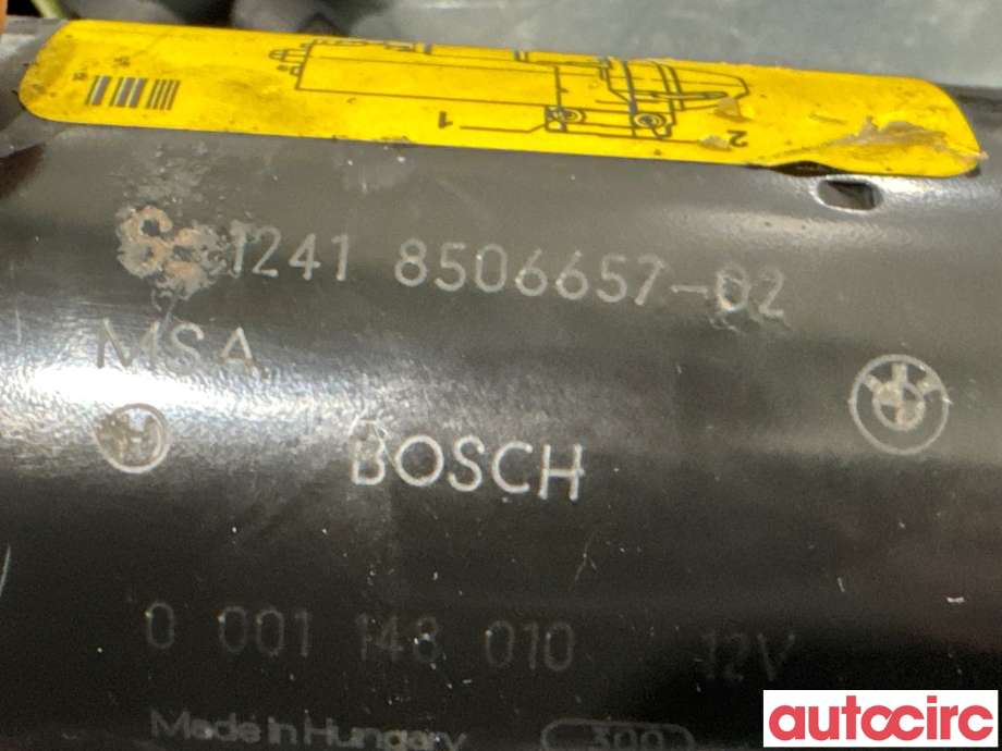 Starter diesel til BMW 3-Serie 2005-2011 (E90/E91/E92/E93) (E90/E91/E92/E93) (BMW|12418570238|0001148010|12418506657)