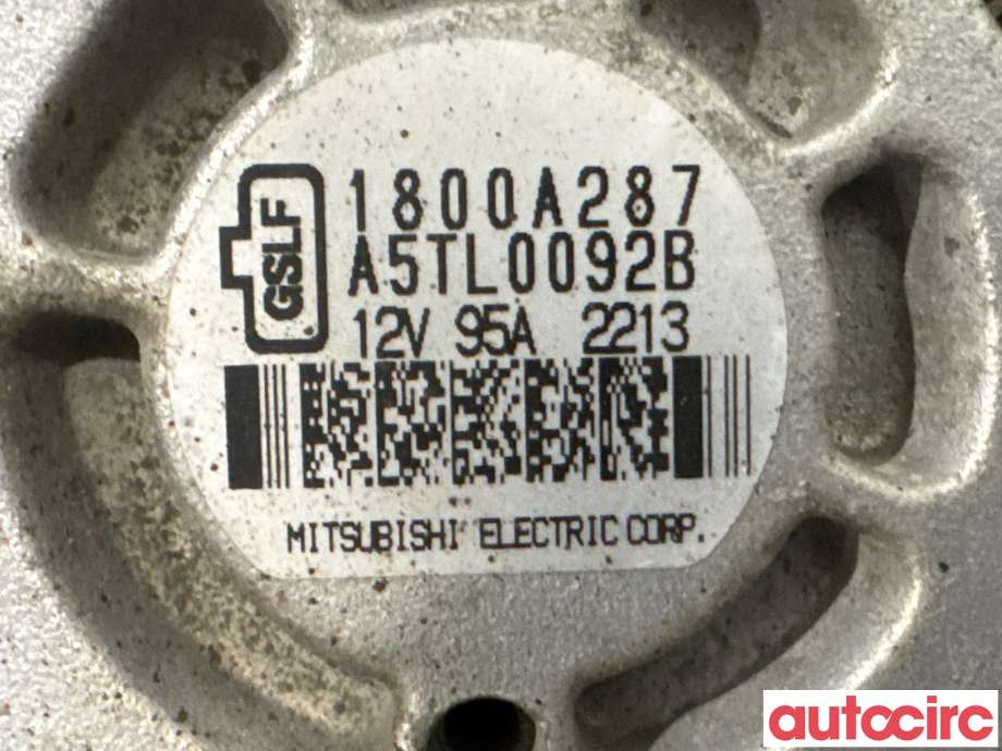 Dynamo til Mitsubishi ASX 2010-2019  (MITSUBISHI|1800A287|A5TL0092B)