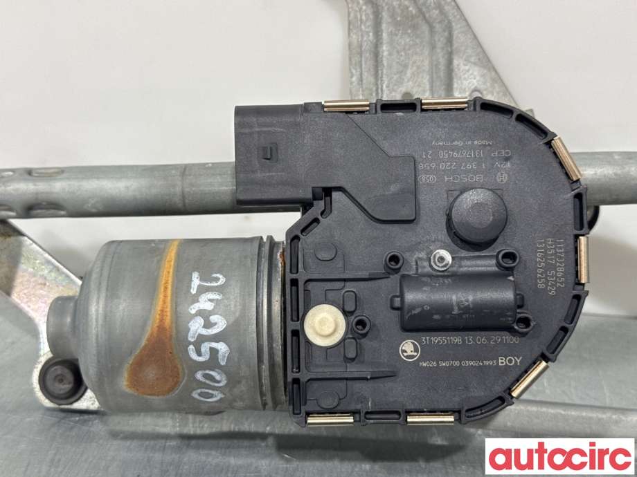 Viskermotor frontrute til Škoda Superb 2008-2015 (Type II)  (SKODA|3T1955023A|1397220658|3T1955119B)