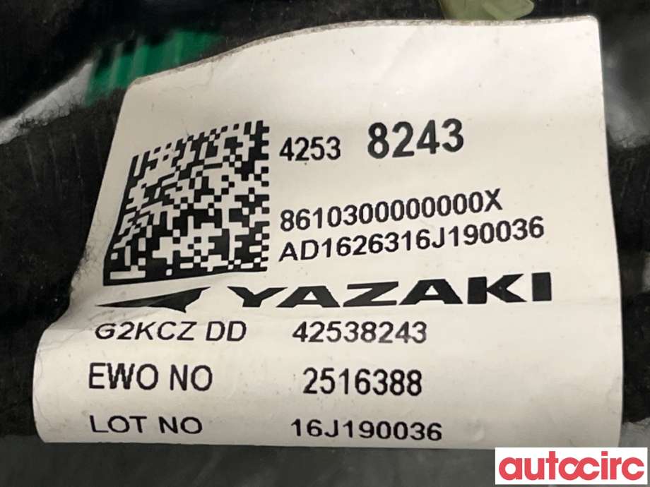 Ledningsnett til Opel Ampera-e 2017-->> (Type II)  (OPEL|42588138||42538243)