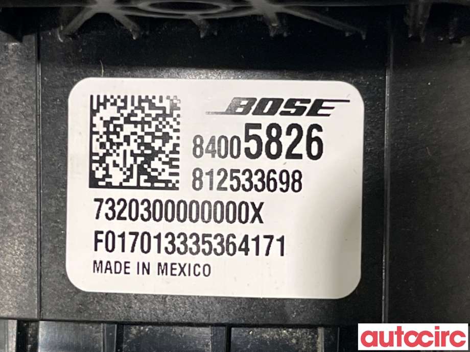 Bilstereo høyttaler til Opel Ampera-e 2017-->> (Type II)  (OPEL|84501693|84005826|YR00312780)