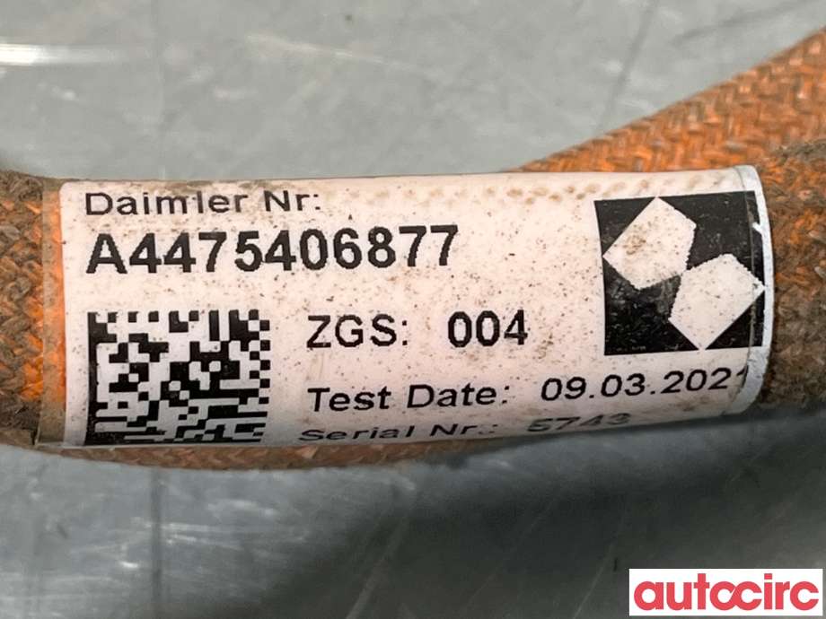 Kabel høy volt (HV) hybrid til Mercedes EQV 2020-->> (W447) (W447) (MERCEDES|A4475406877|)