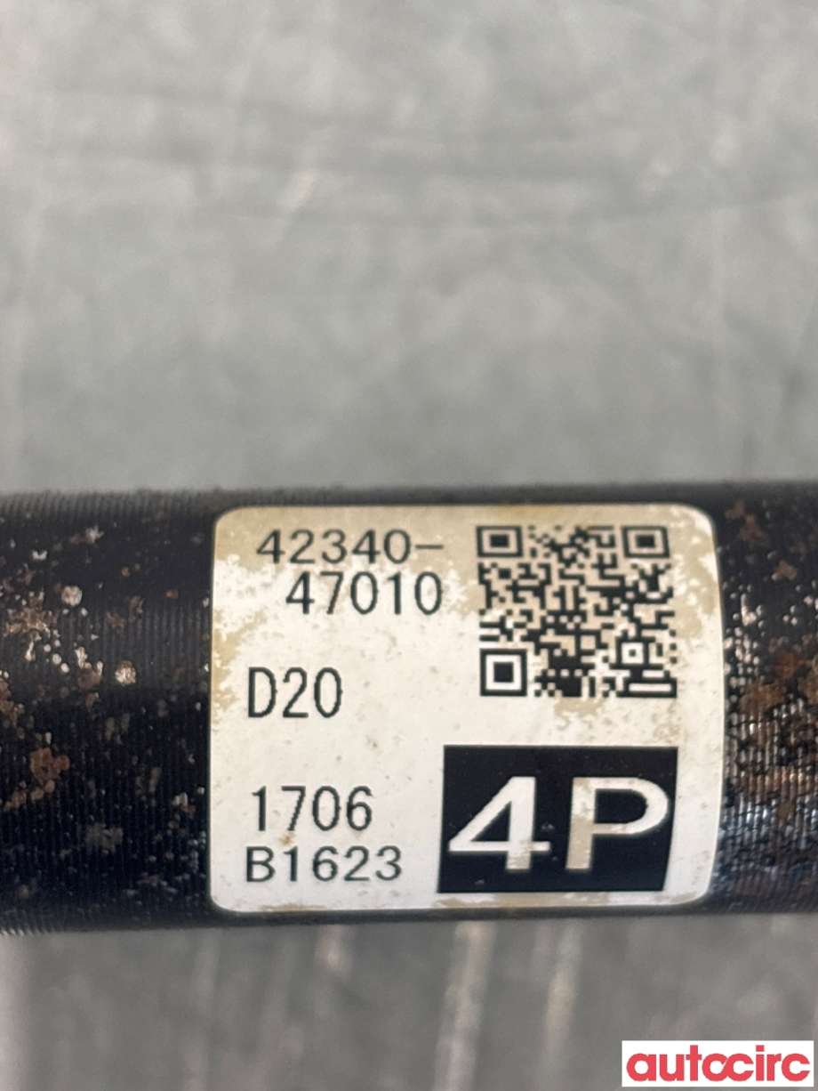 Drivaksel høyre bak, elbil til Toyota Yaris Cross (SUV) 2021-->>  (TOYOTA|4234047010||42340-47010)