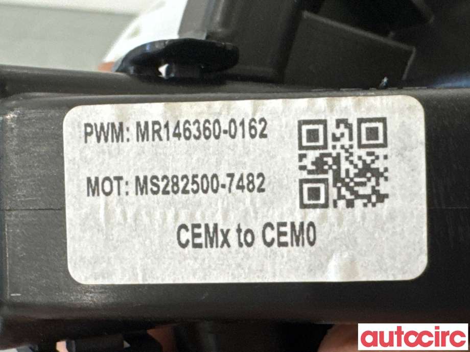 Varmeapparat motor til Opel Grandland X 2017-->>  (OPEL|NO NUMBER|TP116244--5970|MR146360-0162)