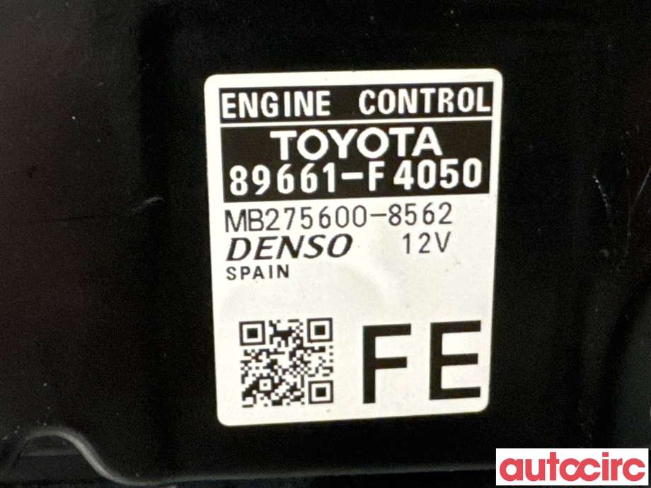 Styreenhet motor til Toyota C-HR 2016-->> (TOYOTA|89661F4050|MB275600-8562|89661F4051)