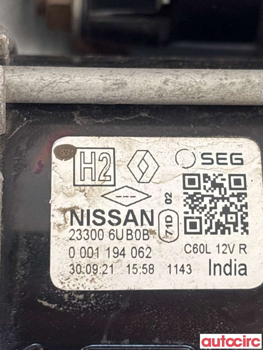 Starter til Nissan Qashqai 2021-->> (Type III)  (NISSAN|233006UB0B|0001194062)
