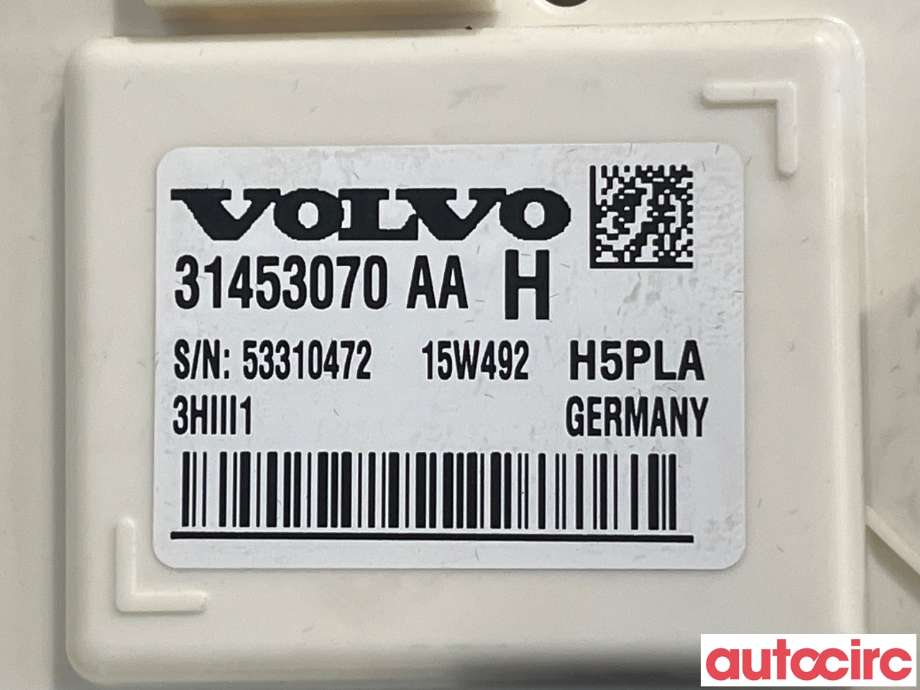 Styreenhet comfort (BCM) til Volvo XC90 2015-2025 (Type II) (VOLVO|36003038||31453070)