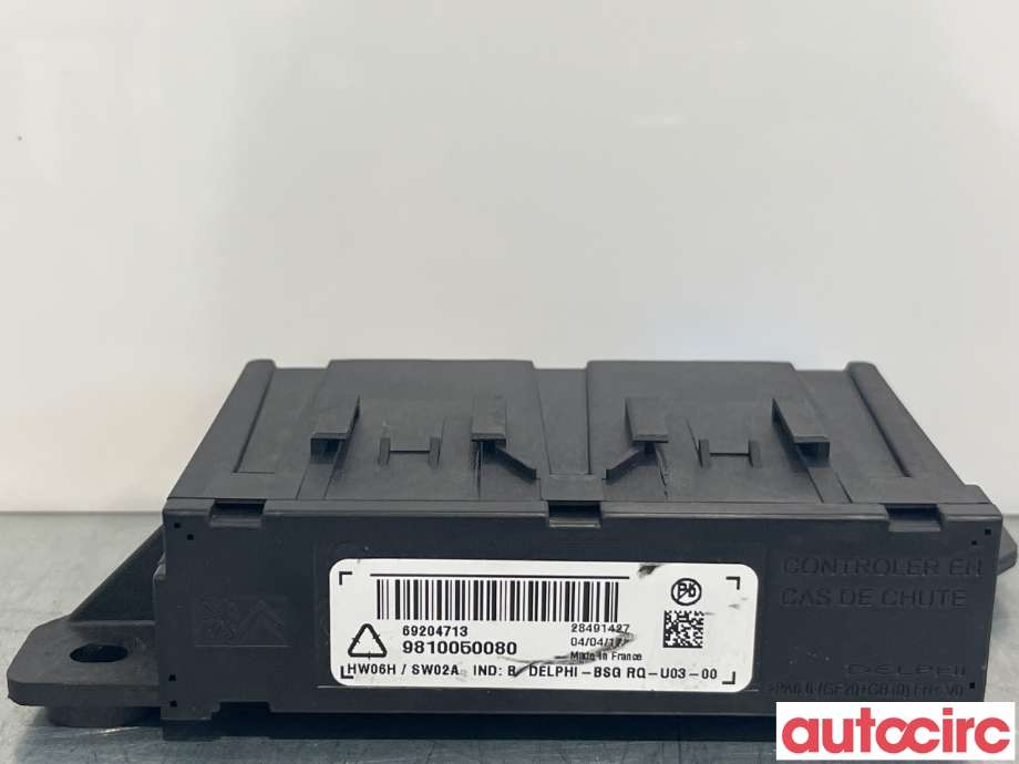 Styreenhet hengerfeste til Peugeot 3008 2016-->> (Type II) (PEUGEOT|9810050080|28491427|9837167080)