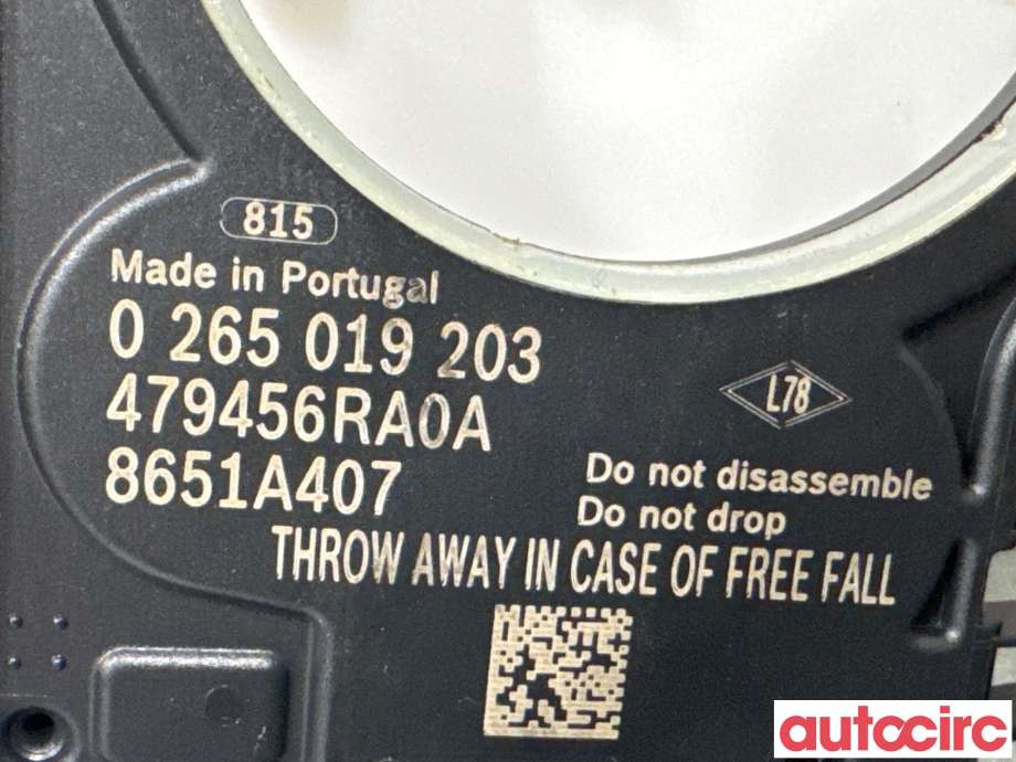 Sensor diverse til Nissan Qashqai 2021-->> (Type III) (NISSAN|479456RA0A|0265019203)