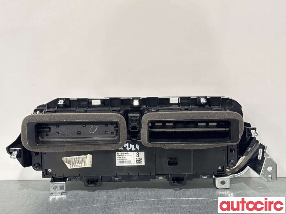 Varmeapparat betjening til Nissan Qashqai 2021-->> (Type III)  (NISSAN|275006UN3C|VPKASH-18C612-YE|275006UN3A)