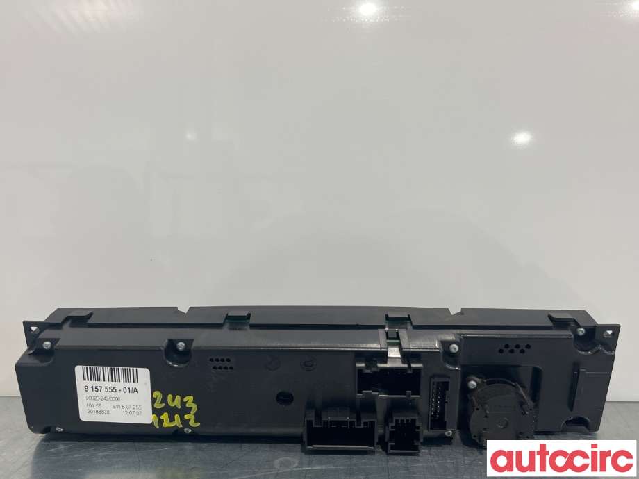 Varmeapparat betjening til BMW X5 2007-2013 (E70) (E70) (BMW|64119310449||9157555)