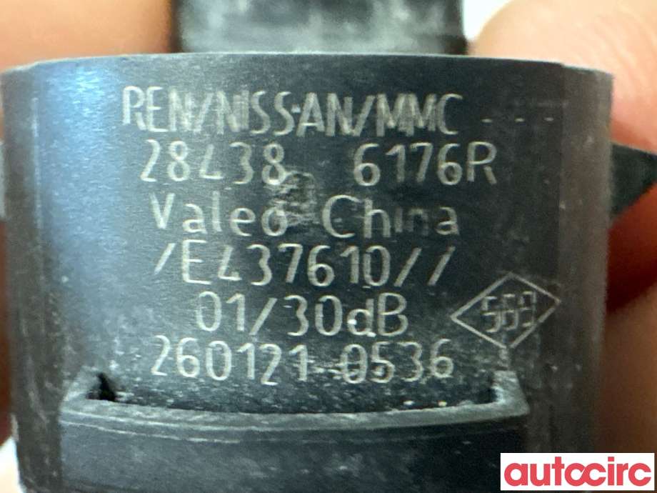 Parkeringssensor foran til Nissan Qashqai 2021-->> (Type III) (NISSAN|2843700Q2A|E437610|284386176R)