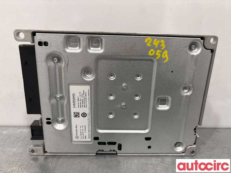 Bilstereo forsterker til Mercedes GLE 2015-2018 (Fase 2) (W166) (W166) (MERCEDES|A1669004719|A1669008217)