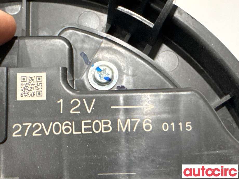 Varmeapparat motor til Nissan Qashqai 2021-->> (Type III) (NISSAN|271206UM9D||272V06LE0B)