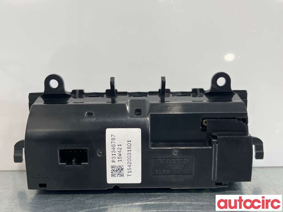Varmeapparat betjening til Volvo XC90 2015-2025 (Type II)  (VOLVO|31674023|31346787)