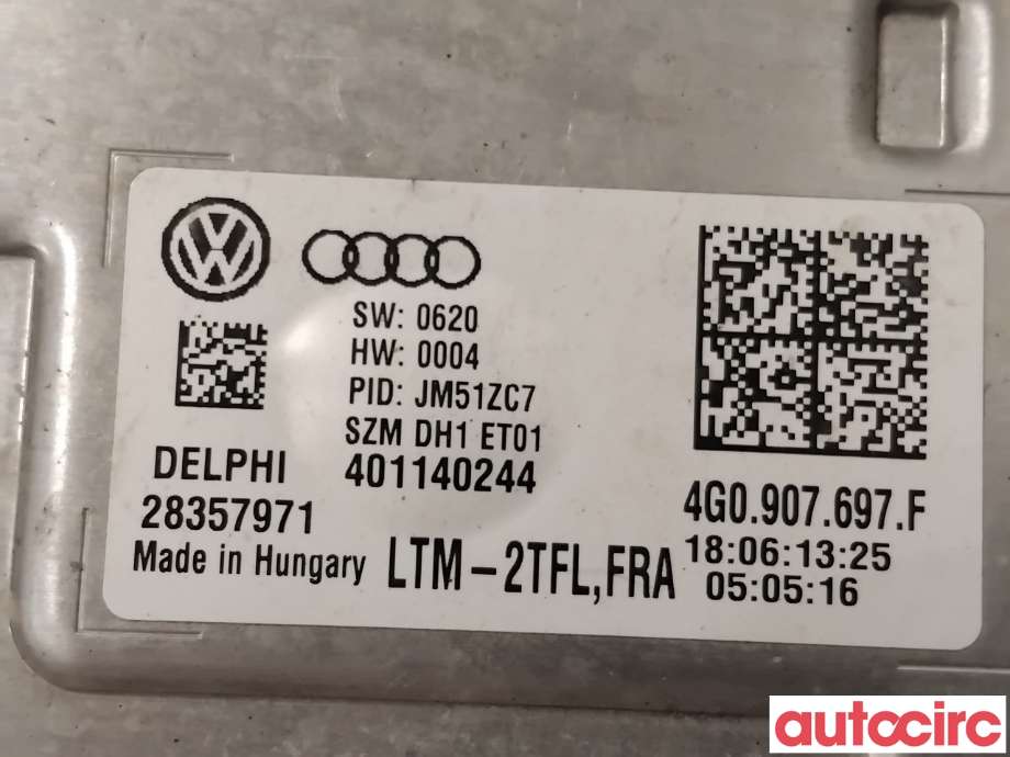 Styreenhet xenon/ballast til Škoda Superb 2008-2015 (Type II)  (SKODA|4G0907697F|28357971)