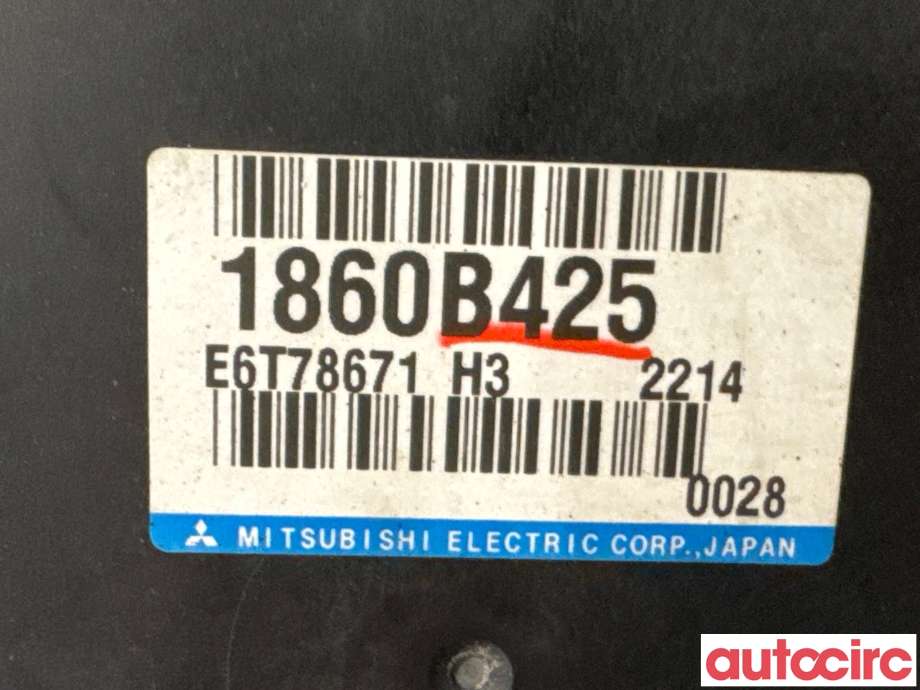Styreenhet motor til Mitsubishi ASX 2010-2019 (MITSUBISHI|1860B425|E6T78671)