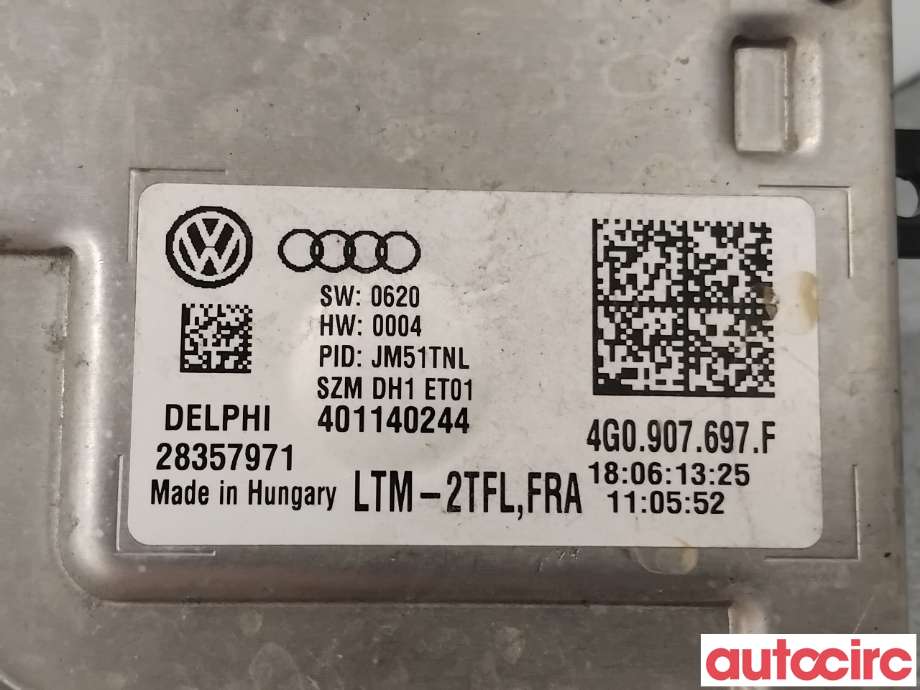 Styreenhet xenon/ballast til Škoda Superb 2008-2015 (Type II) (SKODA|4G0907697F|28357971)