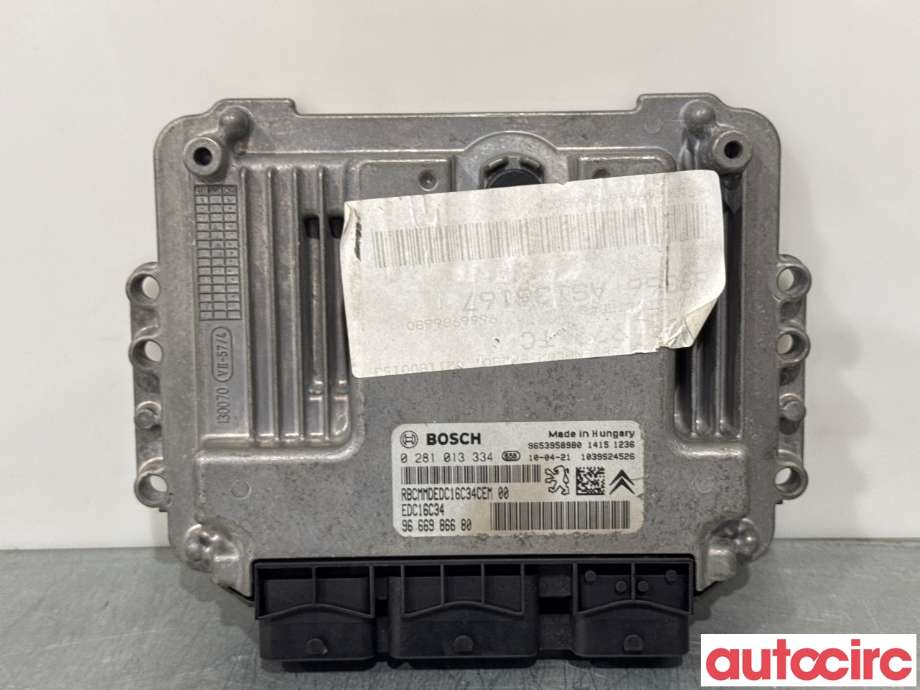 Styreenhet motor til Peugeot 5008 2010-2017 (Type I) (PEUGEOT|1943SX|0281013334|9653958980)