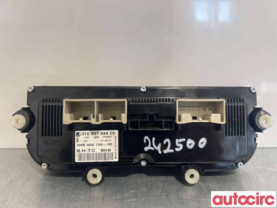 Varmeapparat betjening til Škoda Superb 2008-2015 (Type II) (SKODA|3T0907044CE|5HB009749-95)
