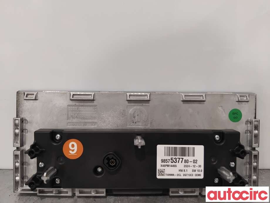 Instrumentpanel til Opel Grandland X 2017-->> (OPEL|9857537780|)