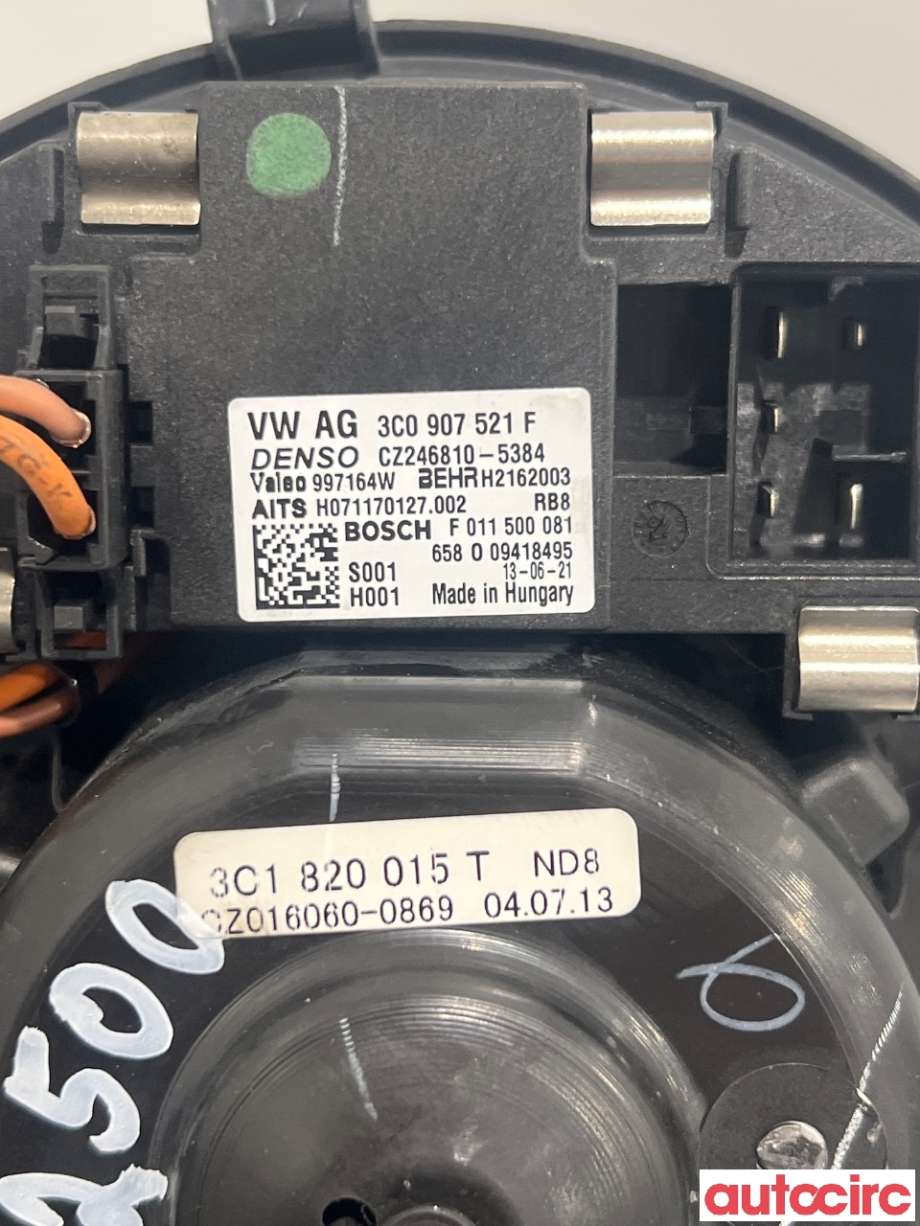 Varmeapparat motor til Škoda Superb 2008-2015 (Type II)  (SKODA|3C1820015AA|CZ016060-0869|1K1820021)