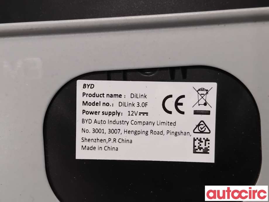 Bilstereo til BYD Atto 2022-->> (BYD|SC2ES-7924200|MTE403|SC2ES-7924200EZ-H6)