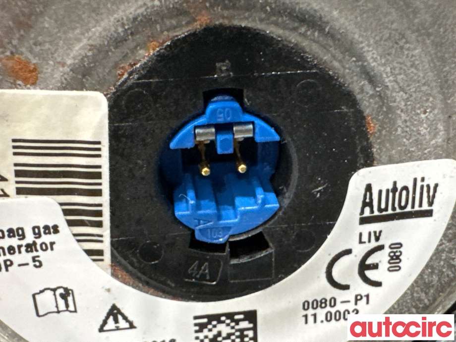 Airbag rattpute til Peugeot 208 2012-2019 (Type I) (PEUGEOT|98072114ZD|)