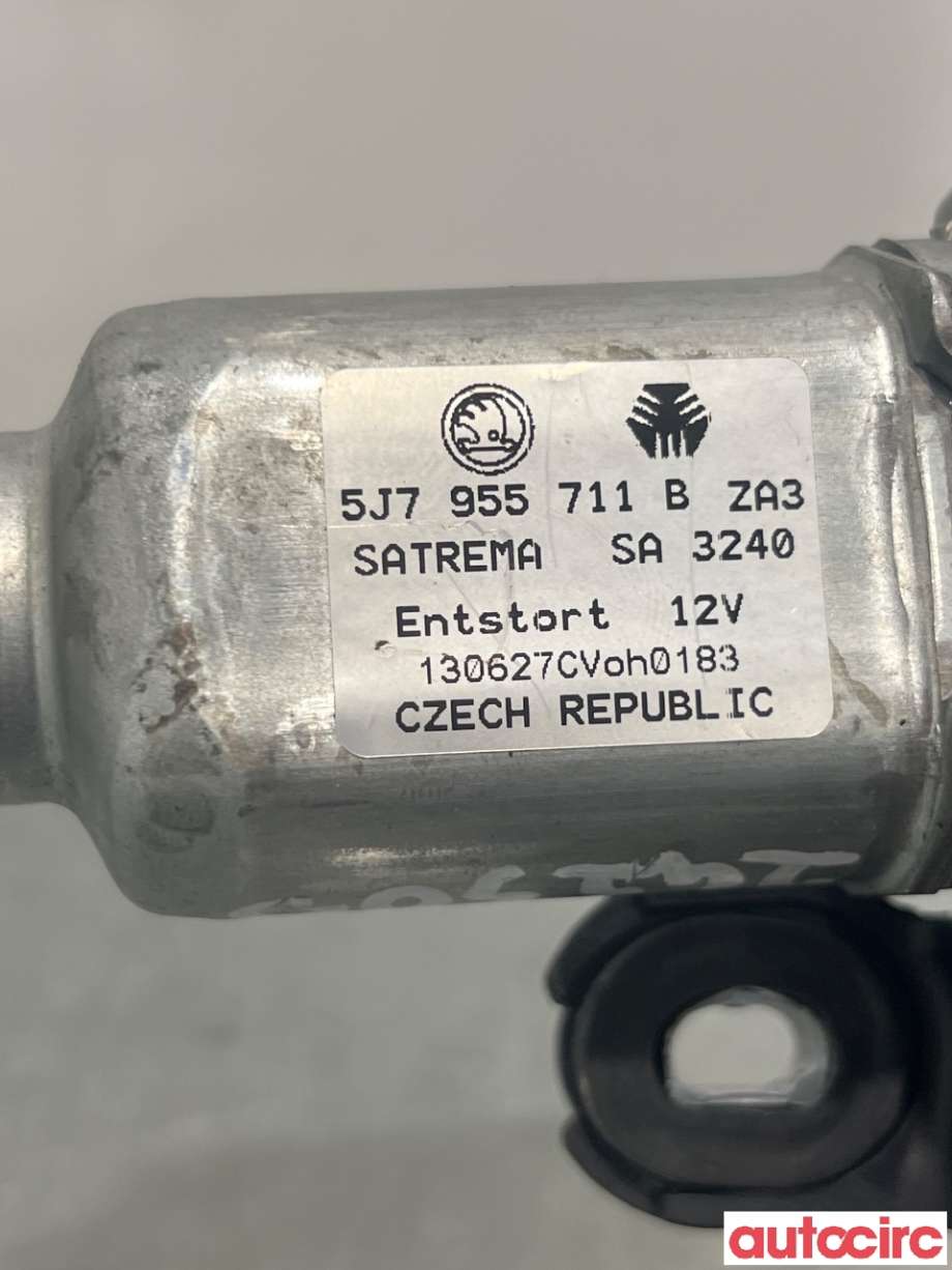 Viskermotor bakrute til Škoda Superb 2008-2015 (Type II) (SKODA|5J7955711C|5J7955711B)