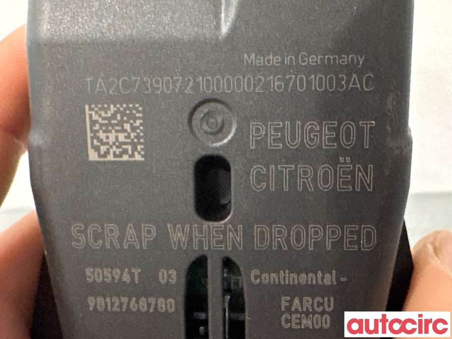 Sensor radar til Peugeot 208 2012-2019 (Type I)  (PEUGEOT|1613665480||9812768780)