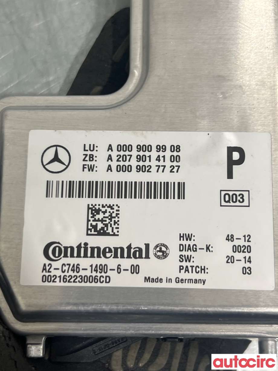 Kamera til Mercedes GLE 2015-2018 (Fase 2) (W166) (W166) (MERCEDES|A0009009908|A2-C746-14980-6-00)