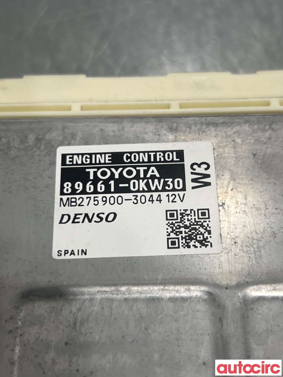 Styreenhet motor til Toyota Hilux 2012-2016 (TOYOTA|896610KW30|MB275900-3044|89661-0KW30)
