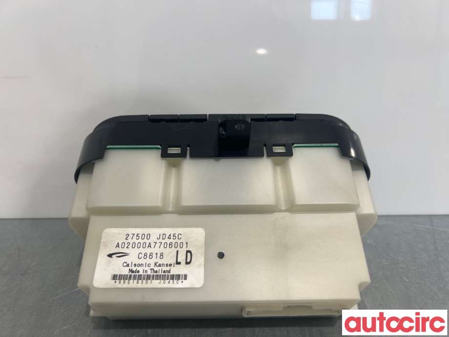 Varmeapparat betjening til Nissan Qashqai 2007-2010 (Type I, Fase 1) (NISSAN|27500JD45C|)