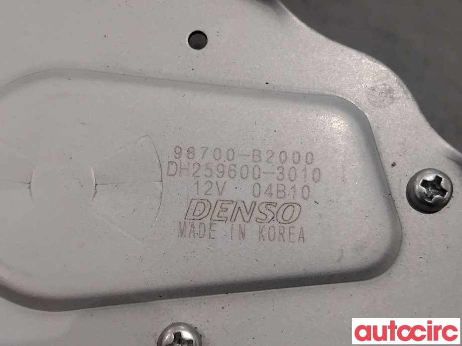 Viskermotor bakrute til Kia Soul 2014-2019 (Type II)  (KIA|98710B2000|DH259600-3010|98700-B2000)