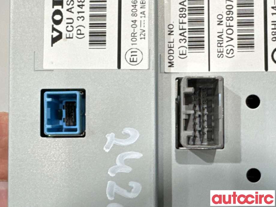 Instrument kjørecomputer til Volvo V40 2012-2019 (VOLVO|36011464|DU-7VW6MCA2|31483613)