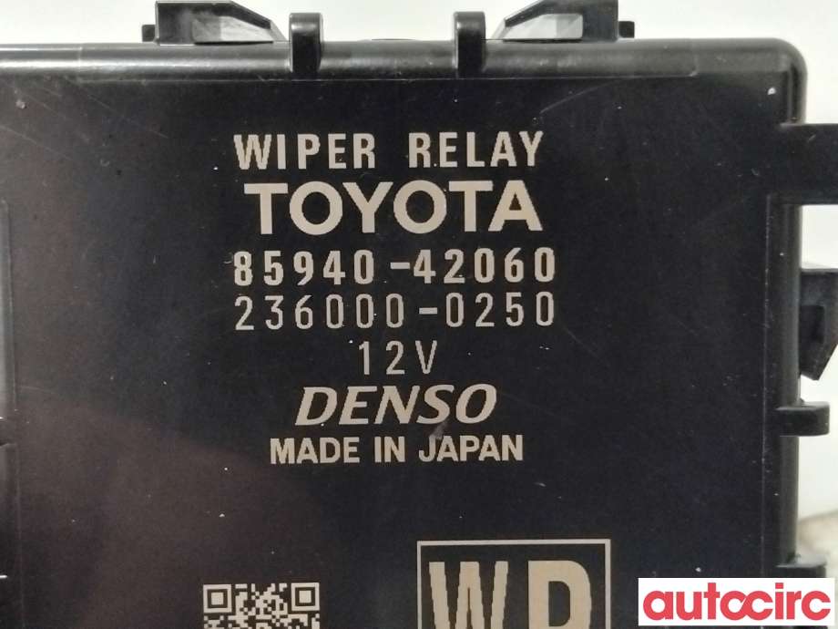 Rele diverse til Toyota bZ4X 2022-->> (TOYOTA|8594042060|236000-0250|85940-42060)