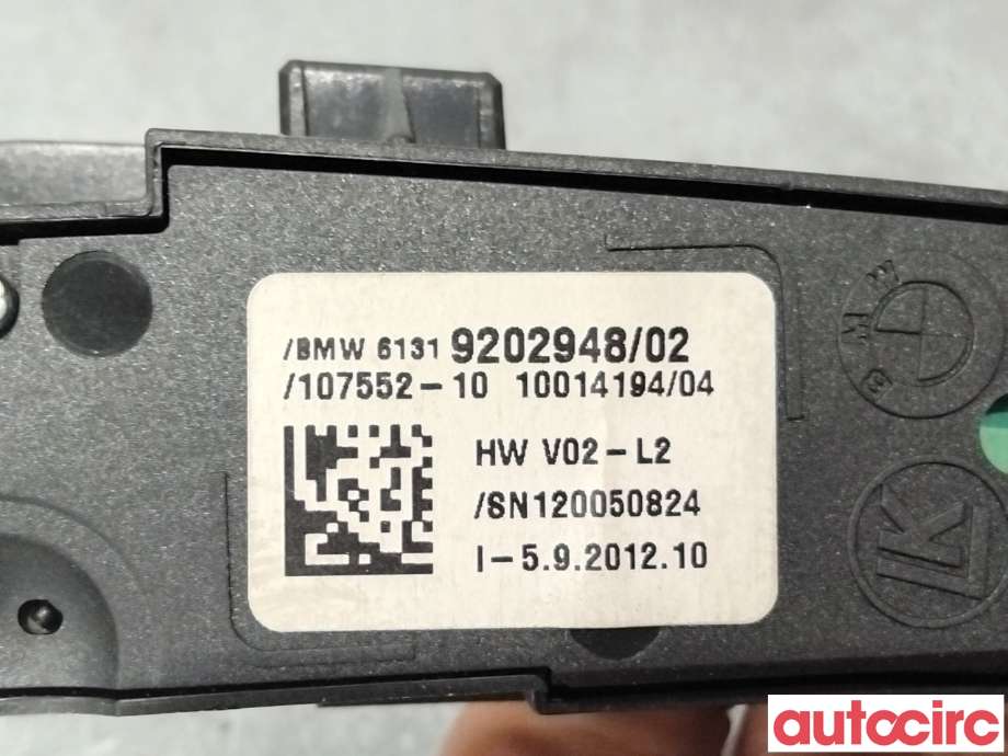Bryter diverse til BMW 5-Serie 2010-2017 (F10/F11) (F10/F11) (BMW|61319267892|107552-10|61319202948)