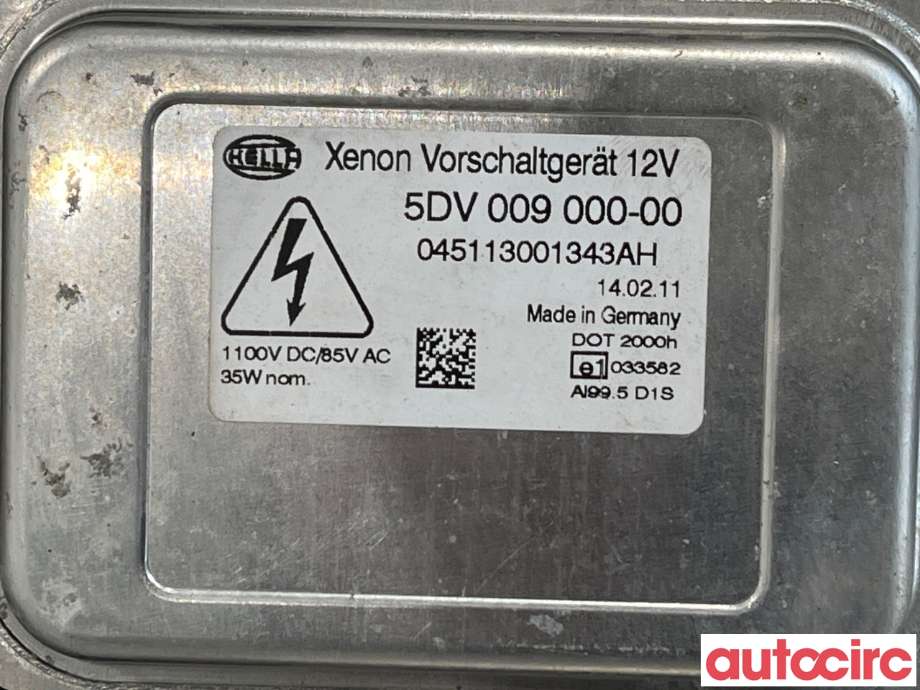 Frontlykt venstre xenon til VW Tiguan 2011-2016 (Type I, Fase 2)  (VOLKSWAGEN|5N1941039R|5N1941031T)
