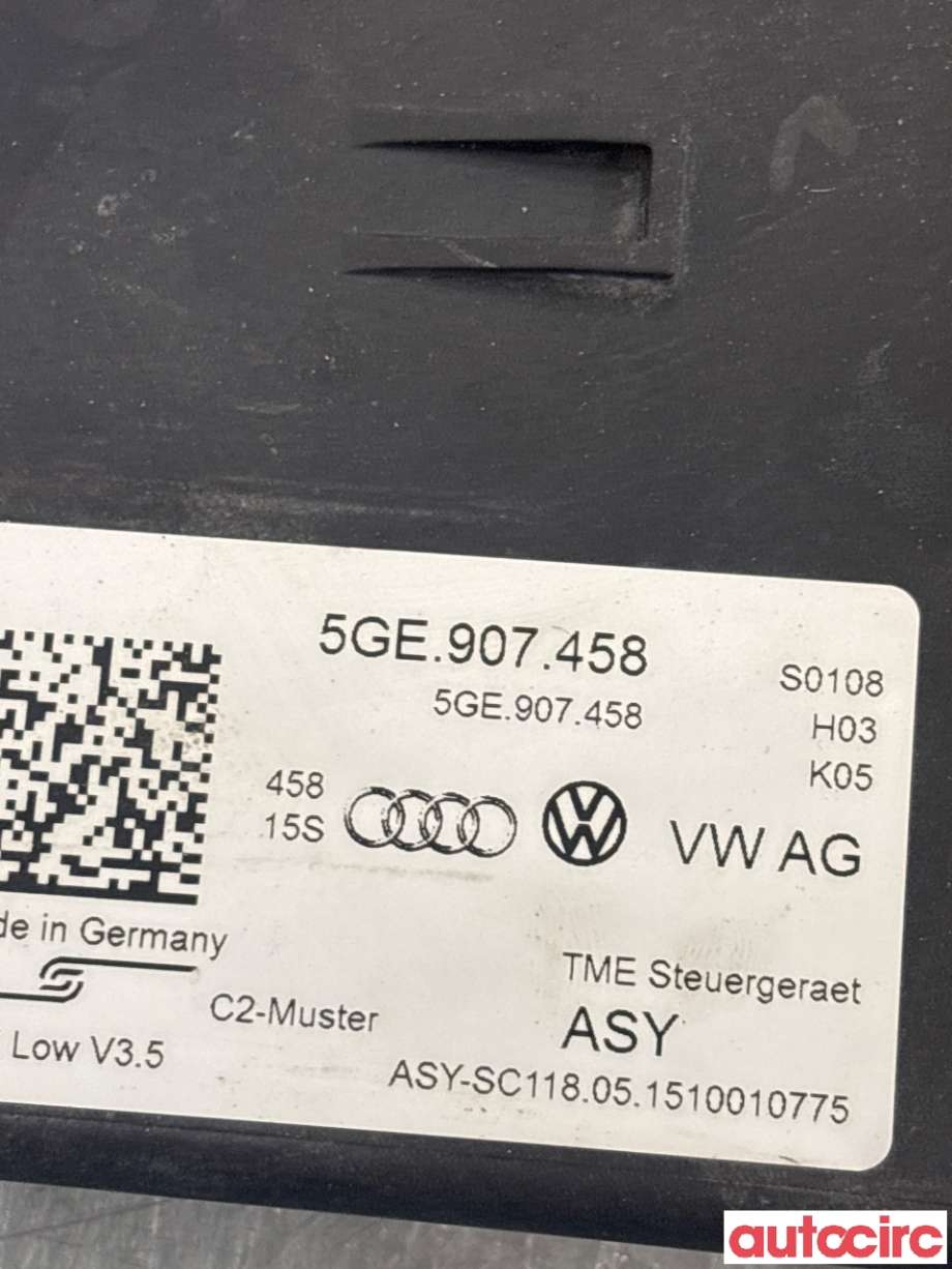 Styreenhet diverse til VW e-Golf 2014-2017 (Fase 1) (VOLKSWAGEN|5GE907458C||5GE907458)