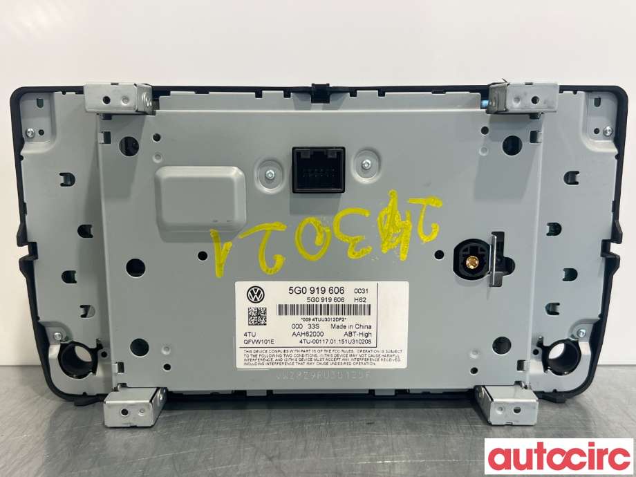 Instrument kjørecomputer til VW e-Golf 2014-2017 (Fase 1)  (VOLKSWAGEN|5G0919606|QFVW101E)