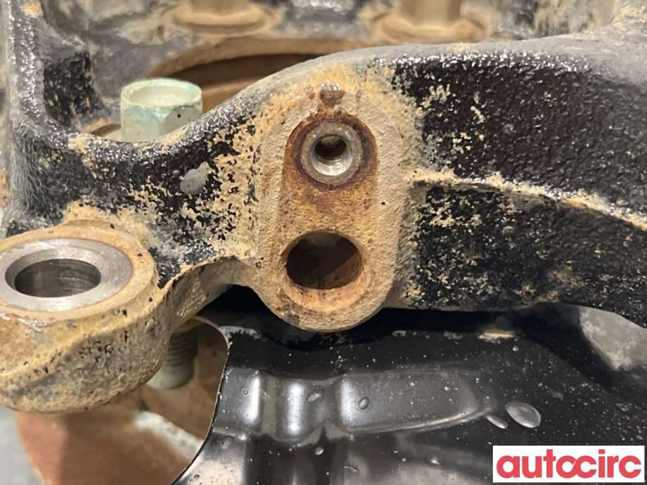 Hjulspindel høyre bak til Mazda CX-5 2012-2017 (Type I)  (MAZDA|KB9A-26-11XA|)