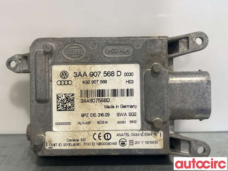 Sensor radar til VW Passat, 2011-2015 (B7) (B7) (VOLKSWAGEN|3AA907568D)